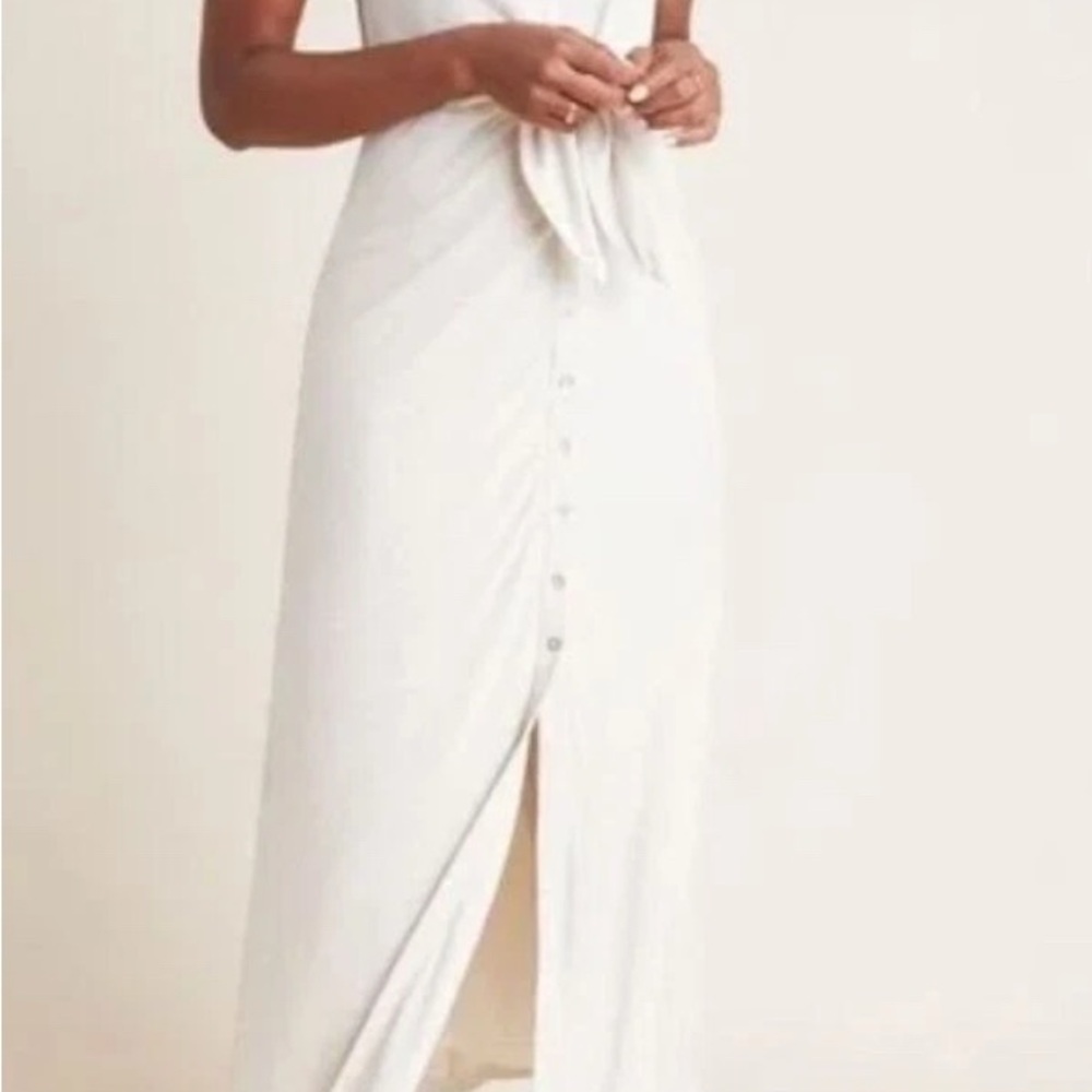 Saturday Sunday anthropologie tie Maxi Dress size small 110